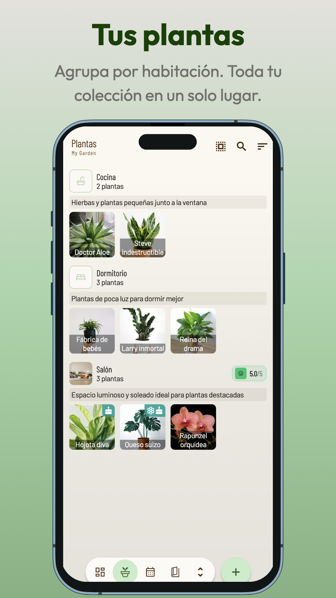 Captura de Planti: Tus plantas
